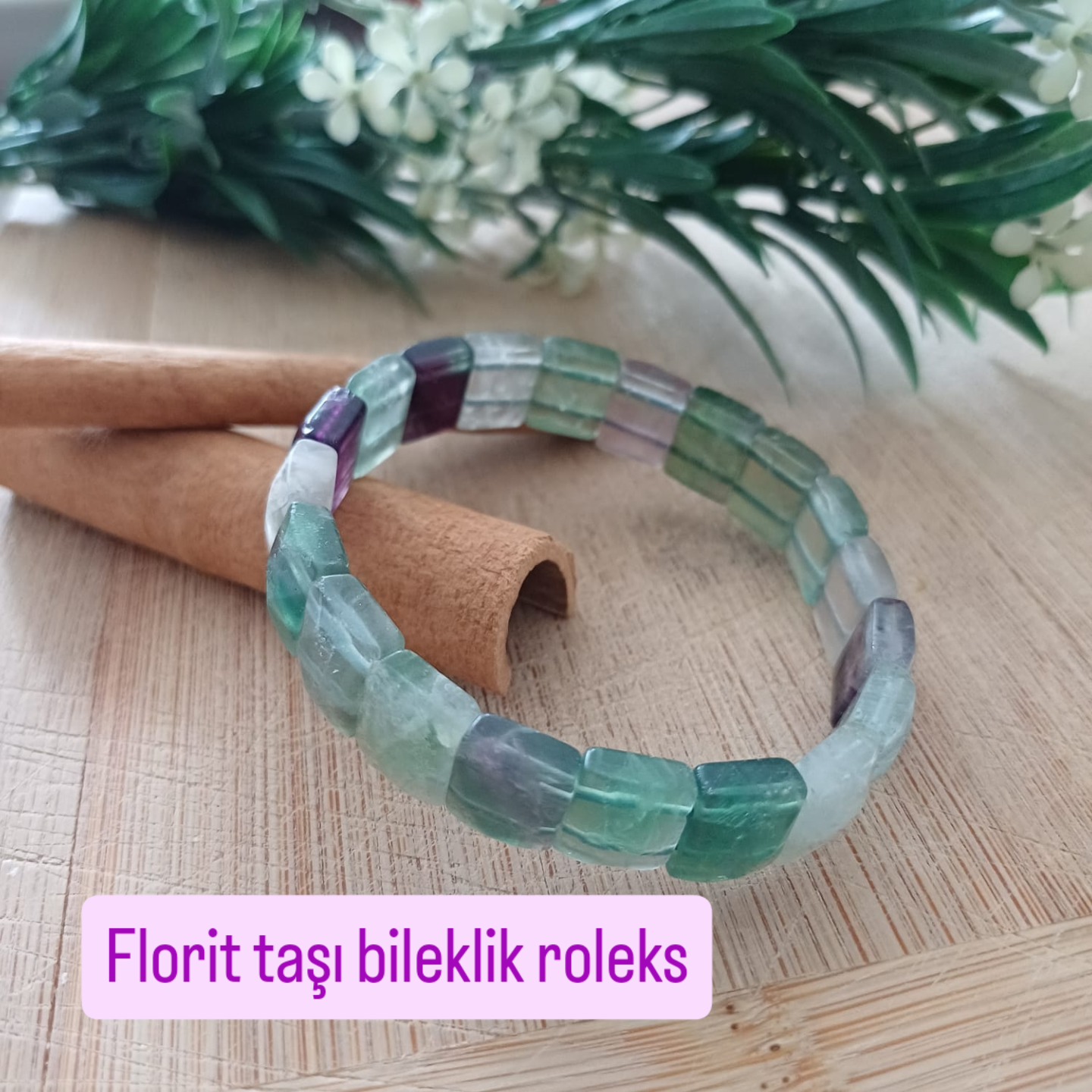 Florit Taşı Bileklik Roleks