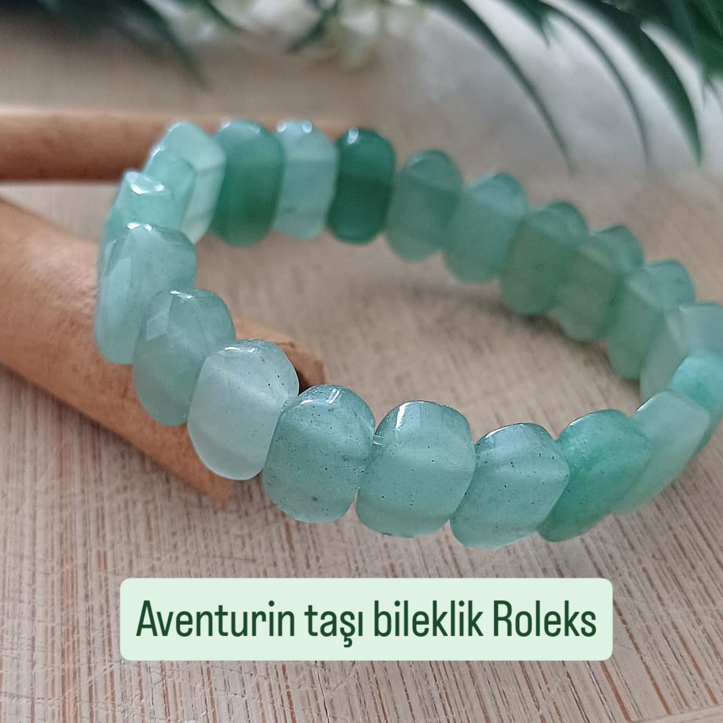 Aventurin Taşı Bileklik Roleks